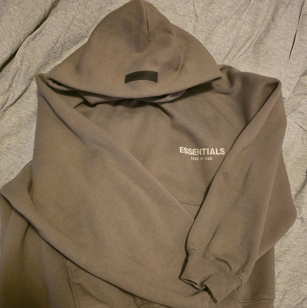 ESSENTIALS FEAR OF GOD  Desert Taupe Size Small